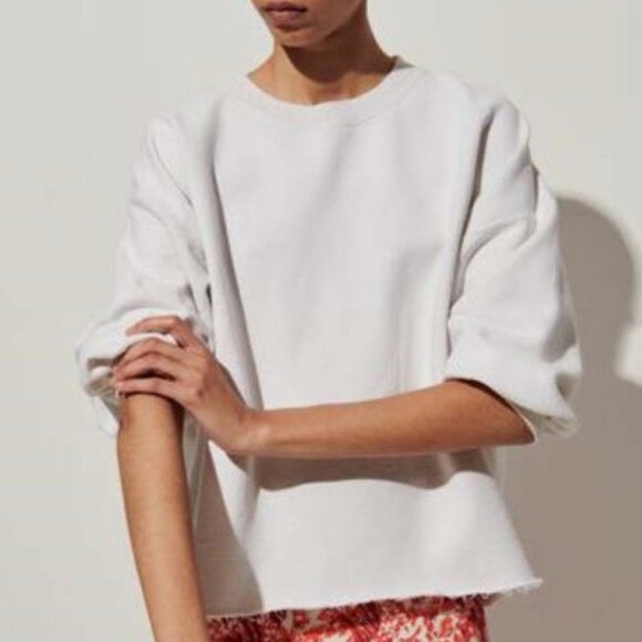 Rachel Comey Tops - RACHEL COMEY Fond Dirty White Sweatshirt Size XS / S